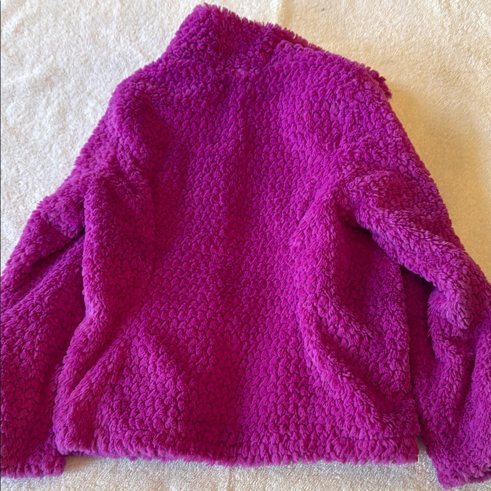 The North Face Kids' Purple Fleece Jacket - Picture 4 of 4